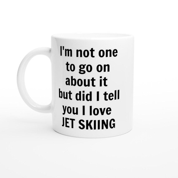 Jet Ski White Ceramic Mug Jet Ski White Ceramic Mug