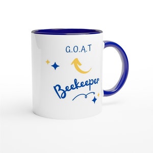 Greatest Beekeeper of All Time Mug- Funny Apiary Gift Idea for Honey Farmers Hive Keepers Bee Lovers and Beekeeping Enthusiasts Coffee Cup
