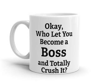 Funny Boss Mug - Ceramic Coffee Cup