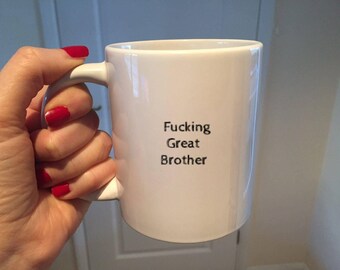 Funny Brother Mug – Edgy Gag Gift for Sibling