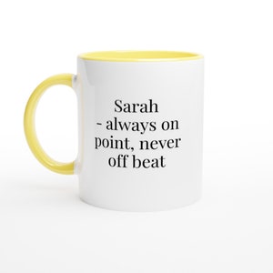 Sarah always on point, Sarah Mug, funny Sarah mug, Custom Name Mugs Personalised Sarah Mug Coffee Cup Funny mug for Sarah Gifts for her