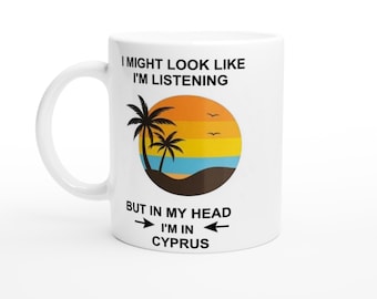Cyprus Mug: Funny Island Coffee Cup - Travel Gift