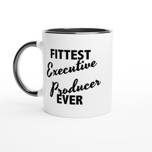 Fittest Ever Executive Producer Mug, Funny Executive Producer Mug, Funny Gifts, World&#39;s Best Producer, Gifts for Executive Producers