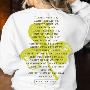 Vintage St. Patrick Day Christian Svg, Christ With Me-shirt voor heren png, Not Lucky Simply Blessed png, bijbelvers vader png, trendy Faith png