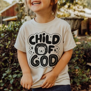 Child of God Boys Tshirt SVG, Christian Shirts Cut File For Kids, Biblical Toddler Tee Design, Kids Lion Sublimation, Cute Bible Verse PNG