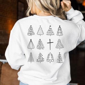 Jesus Merry Christmas Tree Hoodie Jesus Merry Christmas Tree Hoodie