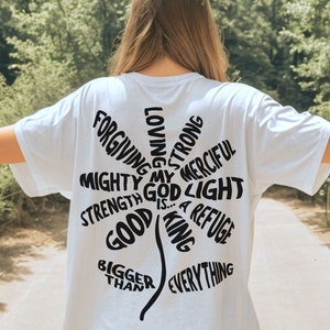 Mijn God is shirt design, retro christelijke bloemen hoodie SVG, religieuze Bijbel bevestiging SVG, christelijke bloem sublimatie, commercieel gebruik