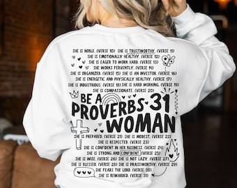 Proverbs 31 Woman Shirt Design svg, Retro Christian Sublimation, Vintage Bible Affirmations PNG, Women of Faith Cut File, Inspirational SVG