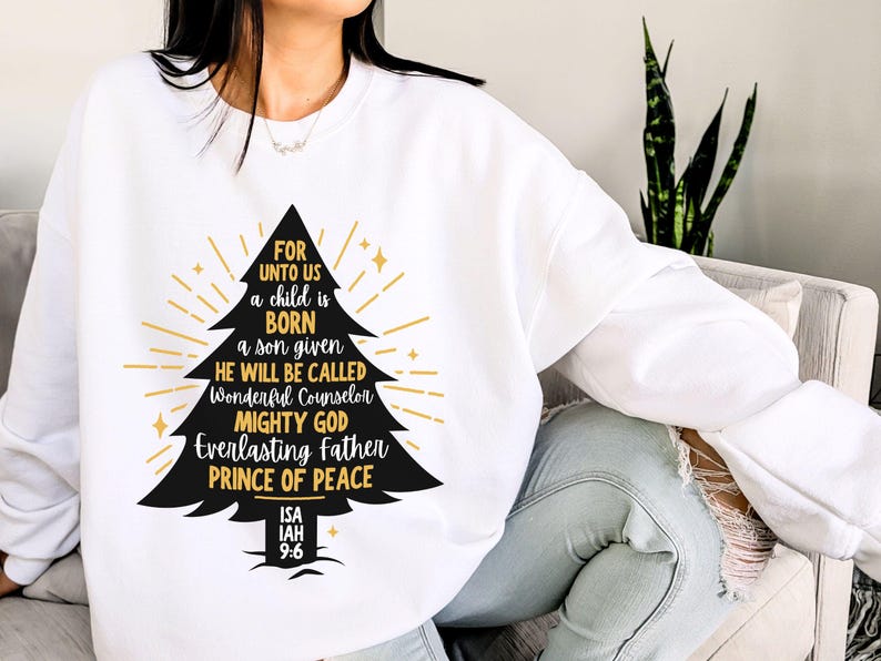 A Child is Born Svg, Retro Religious Christmas Sublimation, Kids