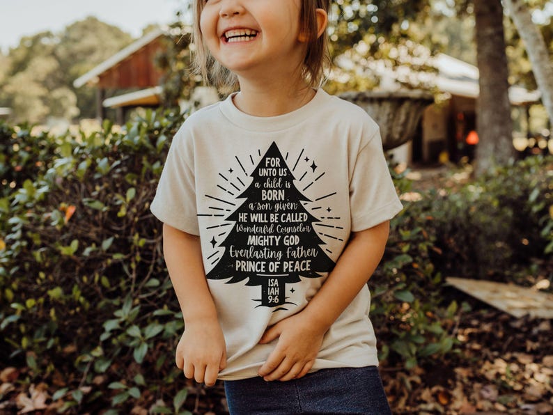 A Child is Born Svg, Retro Religious Christmas Sublimation, Kids