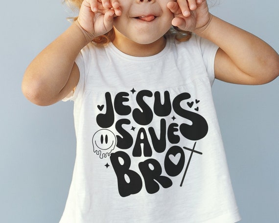 Jesus Saves Bro Men's Christian T-Shirt