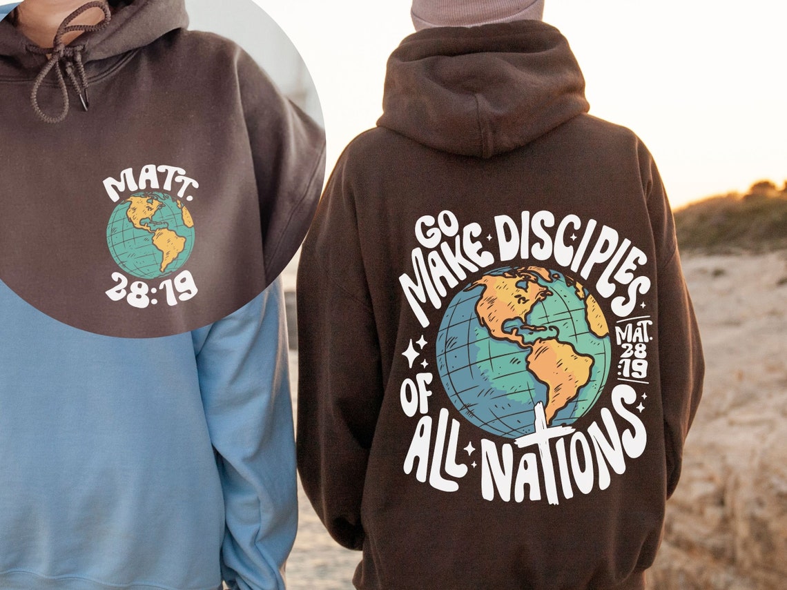 Retro Go Make Disciples Design svg, Sublimación de ropa de calle ...