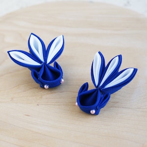 Fabric Goldfish Hair Clip, Perfect for Toddlers Girls and Young Women - Blue