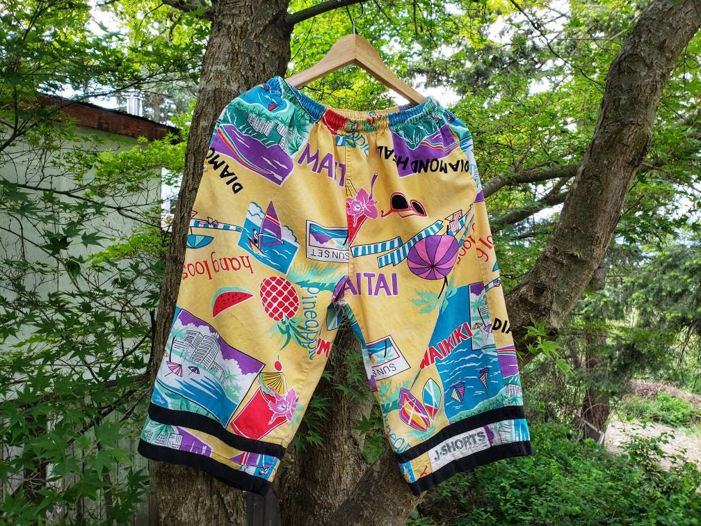 Rare 80's Surf Shorts, J-shorts Made by Royal Creations Rare 80's Surf Shorts, J-shorts Made by Royal Creations