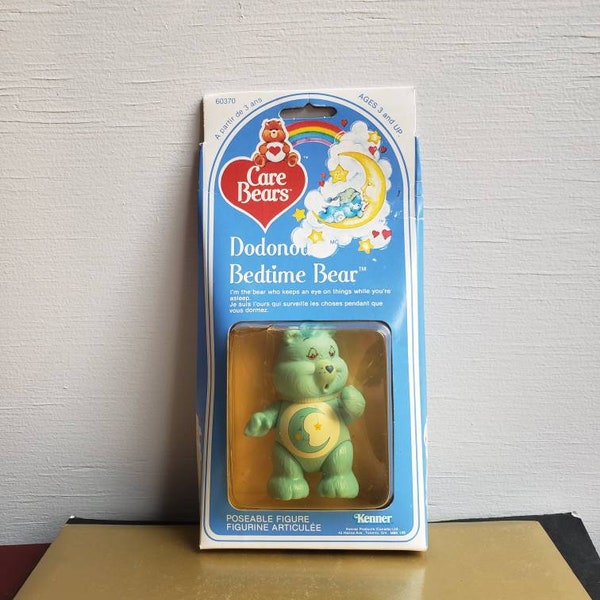 Vintage 80's Care Bear Sleepy Bear, Cake Topper