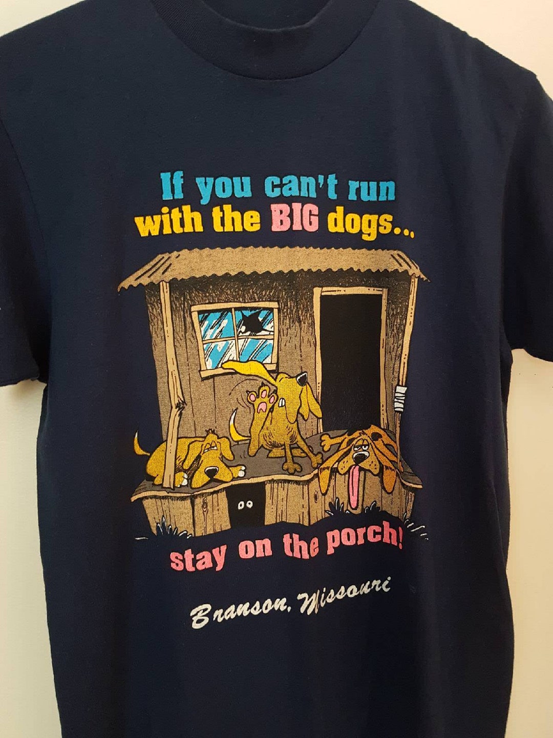 Vintage Big Dogs T-shirt Branson Missouri Funny Tee Sz M Vintage Big Dogs T-shirt Branson Missouri Funny Tee Sz M