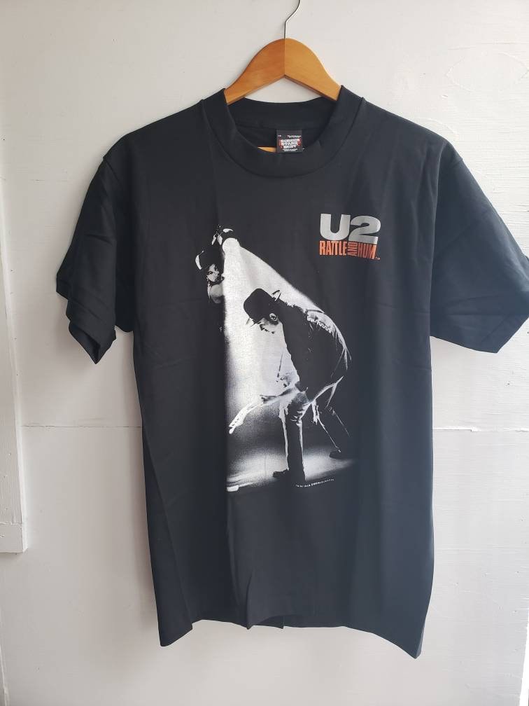 80年代U2 Rattle and Hum バンドTシャツ