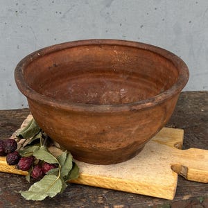 Antique Clay Jug, Rustic Ceramic Vase, Unique Home Decor, Clay pot