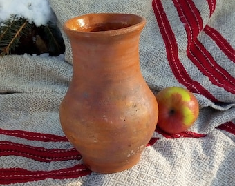 Grandparents gift Very old antique, antique Amphora, Country pottery,vase pottery jug, ancient vessel, old clay jug ceramic Table decor