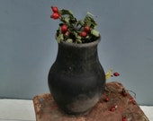 Ceramic jug, Antique clay jug, Rustic milk jug, Traditional ceramic jug, Antique ceramic milk jug, Unique jug, Clay pot, Clay dishes, Pot