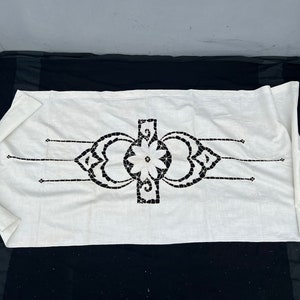 Embroidered curtain, Unusual curtain, Rustic decor, Window decoration, Hand embroidery, Country house, Embroidery, Folk art