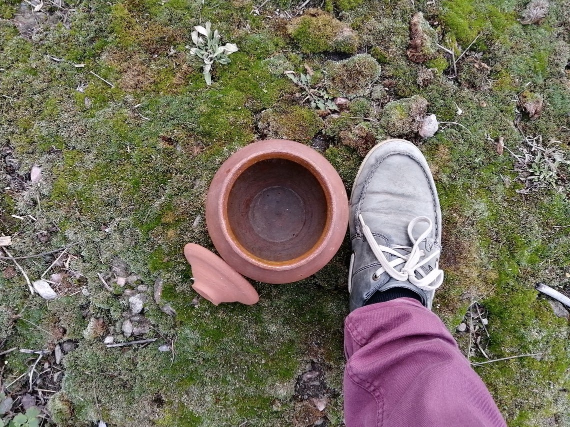 Clay pots Ceramic vase Clay pot Ceramic pot Flower vase Etsy