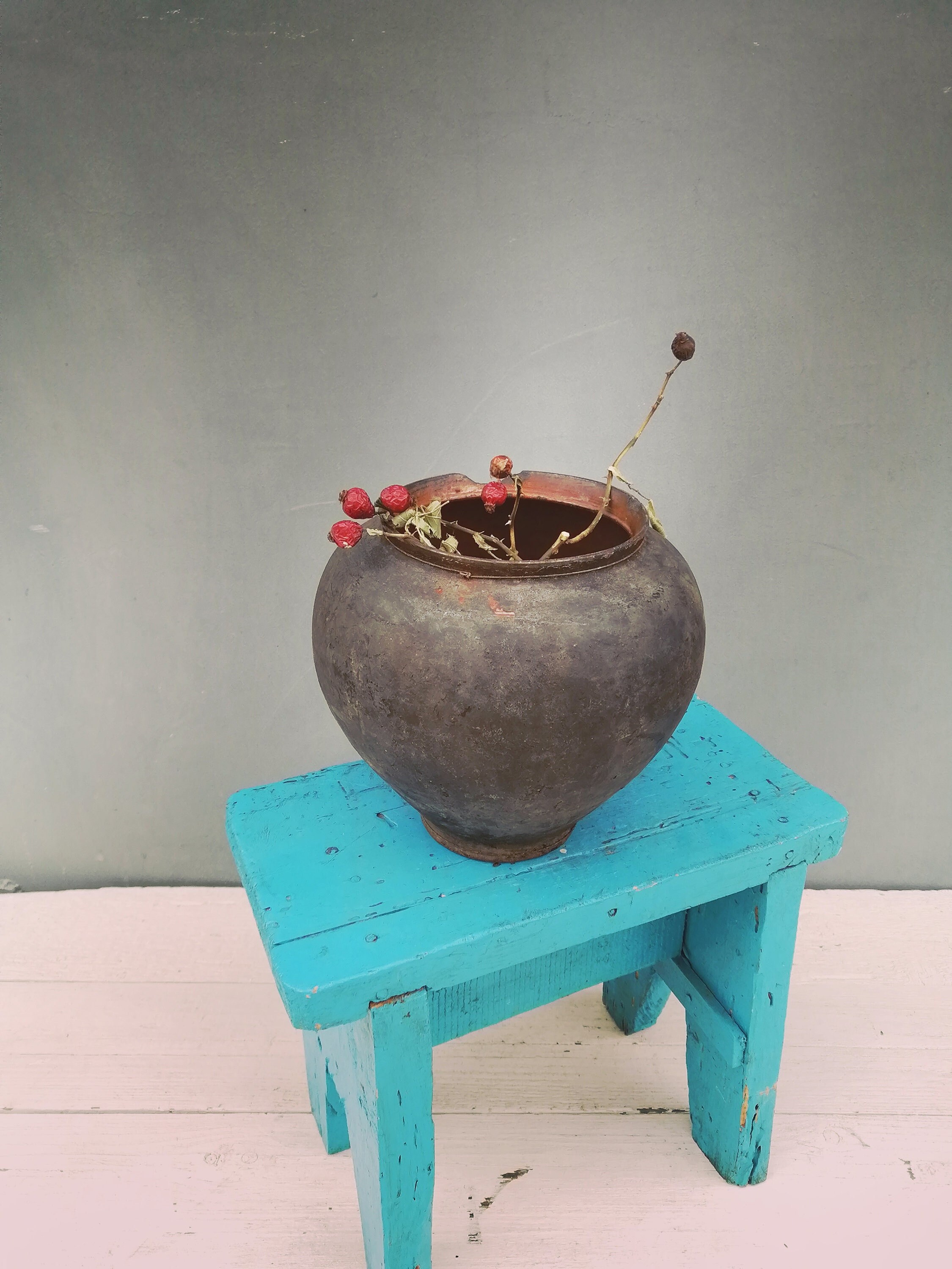 Very Old Clay Vessel Clay Pots Ceramic Vase Clay Pot Etsy