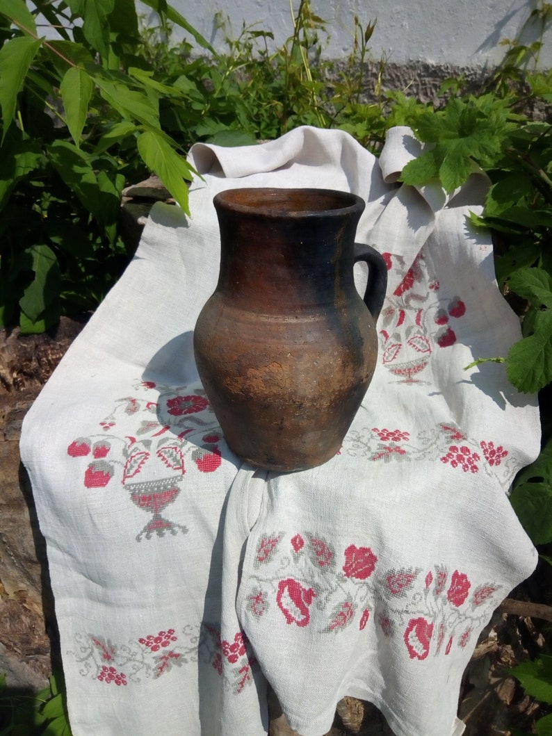Grandparents Gift Very Old Antique Antique Amphora Country Etsy