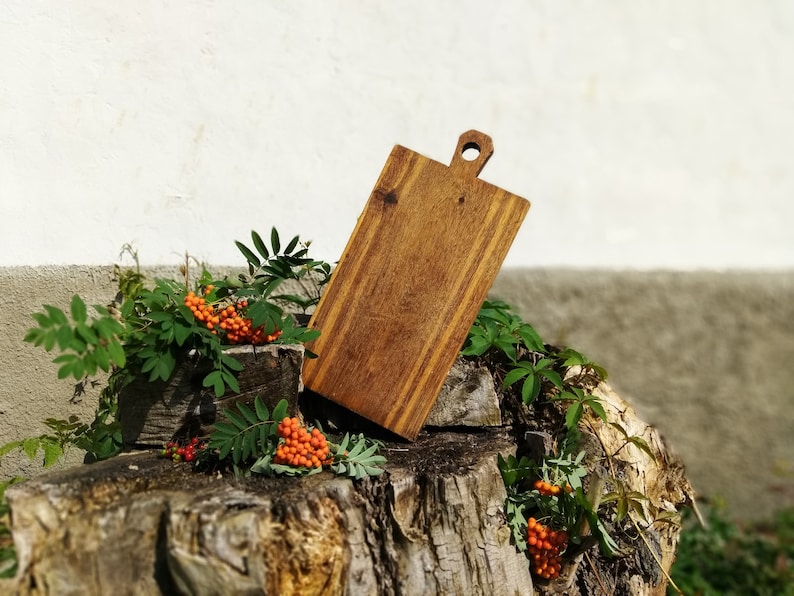 Antique rustic cutting board with food chopper Bread board Chopping board Vintage wooden chopping board Rustic kitchen decor Farmhouse decor