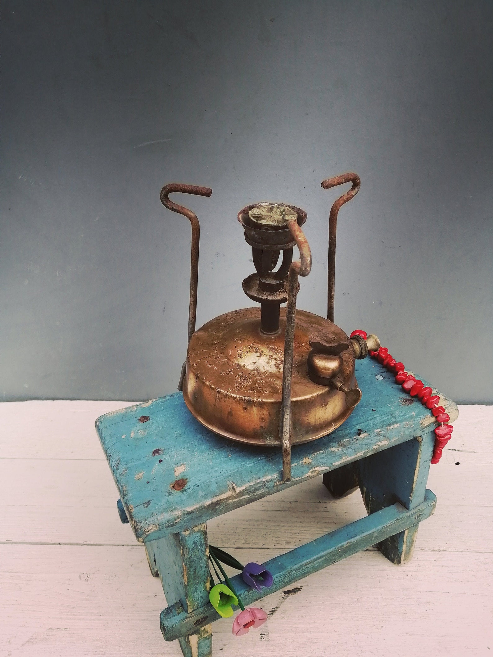 Kerosene primus Antique brass stove Old outdoor stove Etsy