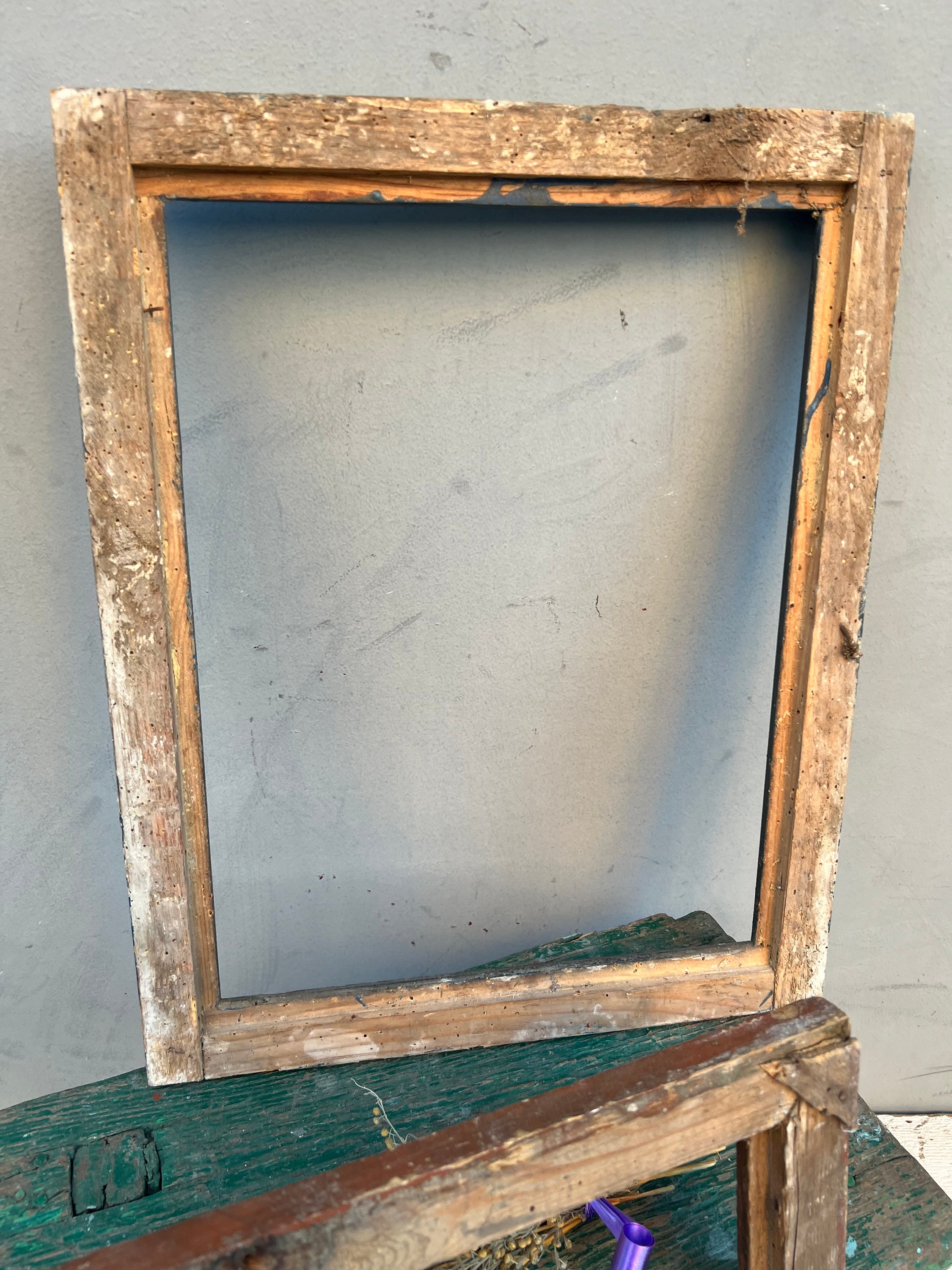 Set of 3 Vintage Wooden Frames - 19x15
