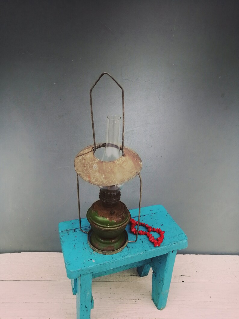 Antique Oil Lamp Hanging Oil Lamp Antique Oil Lamp Old Oil Etsy