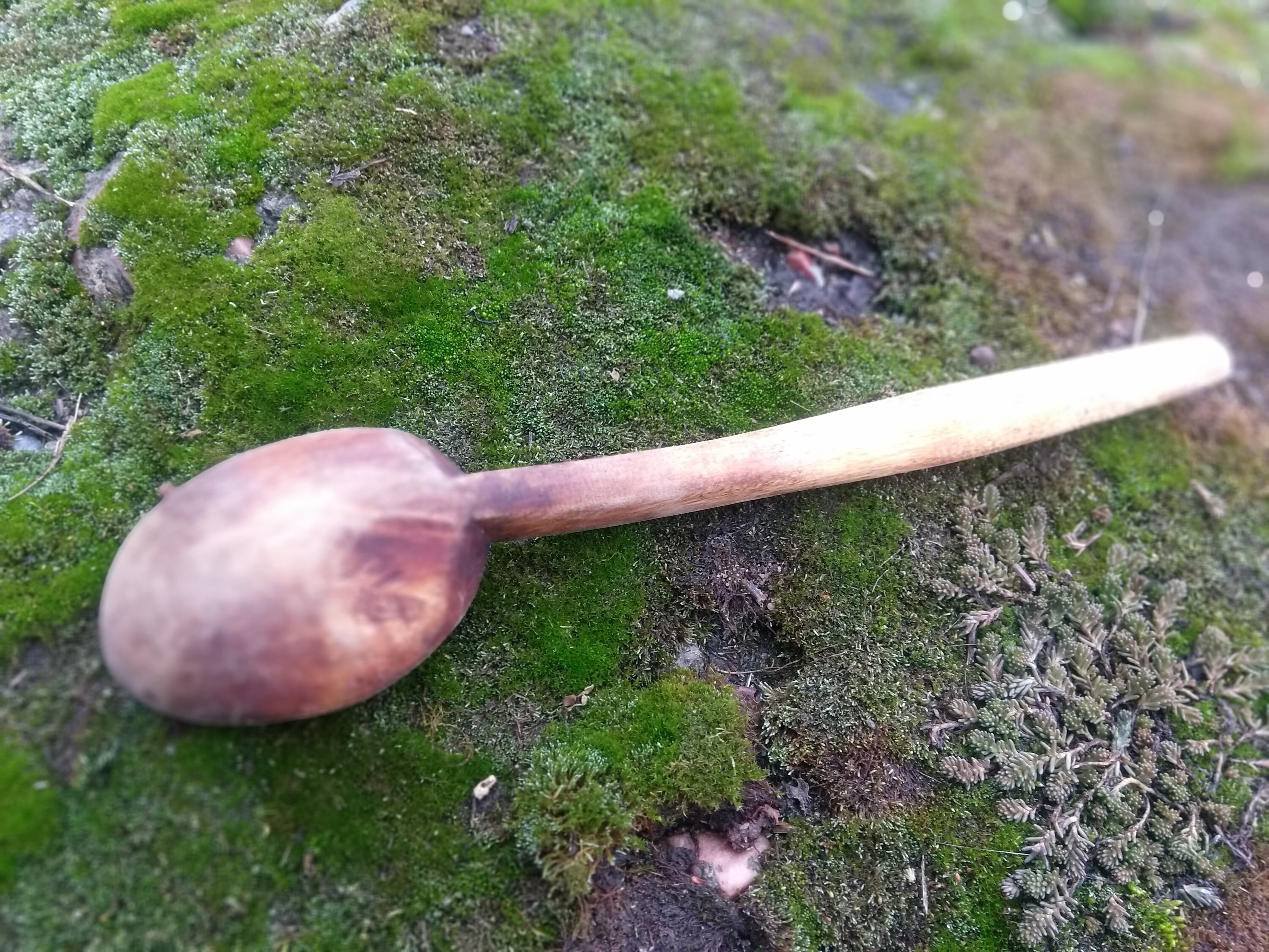 Vintage Wooden Spoon Hand Carved Spoon Wooden Spoon Rustic Etsy