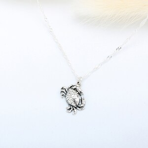 Cancer Crab s925 sterlingzilveren ketting Valentijnsdagcadeau