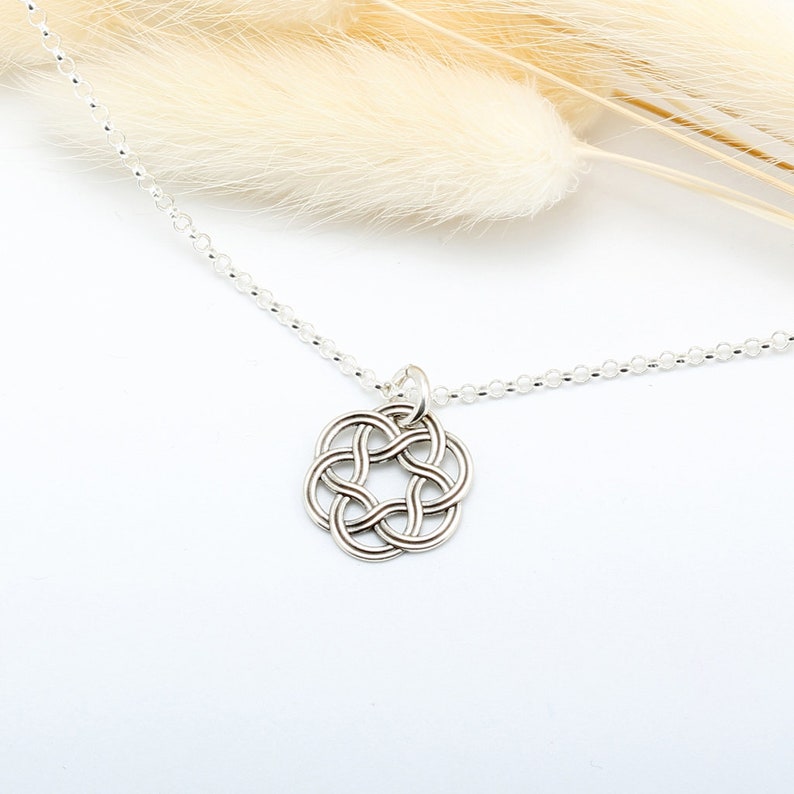 Dreamcatcher celtic s925 sterling silver necklace Valentine/'s Day gift
