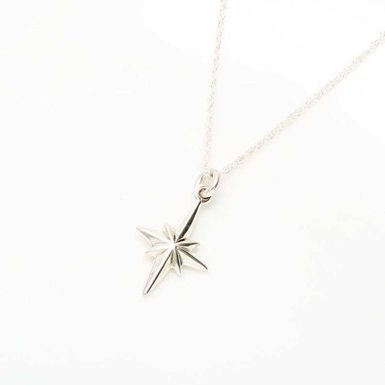 North Star Polaris s925 sterling silver necklace Valentine/'s Day gift