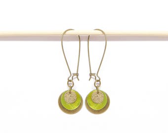 Great sleepers and Green Pearl sequin
