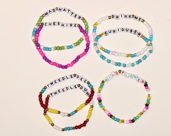 Disney Alice in Wonderland Theme Bracelet