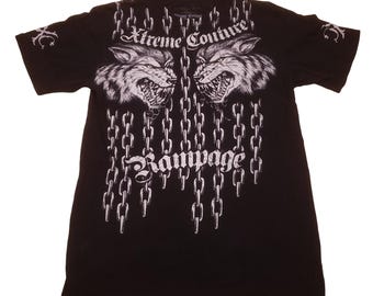 Vintage Xtreme Couture Quinton Rampage Jackson UFC MMA Chains 2000s AOP Mens L