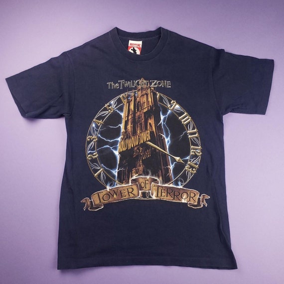 Vintage 90s Disney Tower of Terror Rare Mickey Inc T Shirt - Etsy
