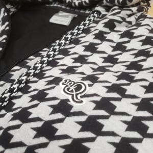 Rare y2k Nike x Ronaldhino R10 Hoodie All Over Print Star Zip Up Mens S image 4