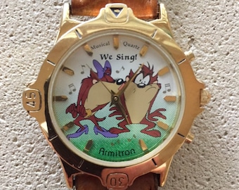 Warner Bros. Armitron We Sing Mens Qtz Watch 38mm Diameter  display picture 3