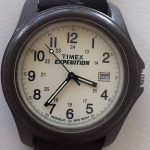 Vintage timex expedition indiglo wr 50m hot sale