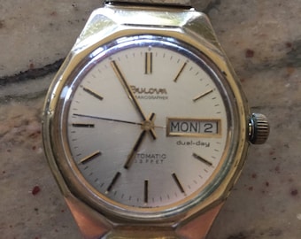 Bulova oceanographer automatic 333ft mens