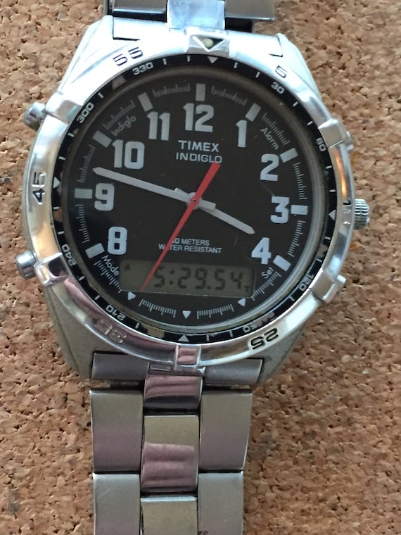 timex analog digital watch