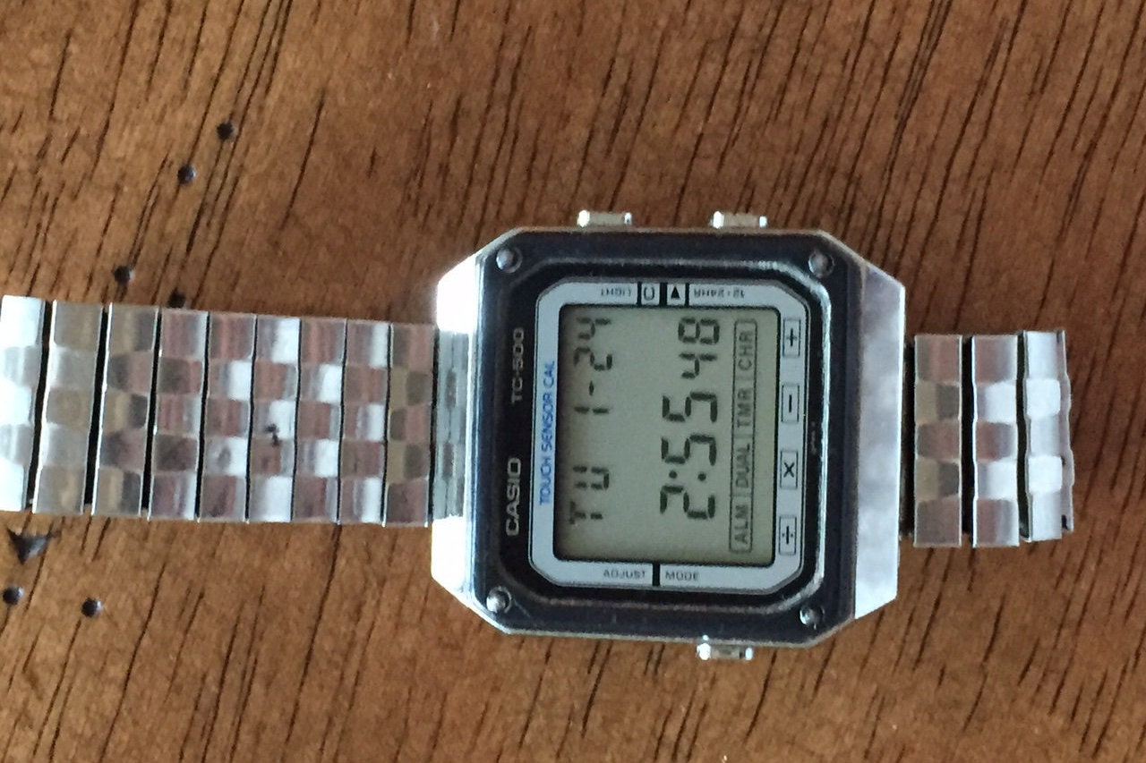 Vintage Casio TC-500 Lcd Touchscreen Japan Very Rare New - Etsy