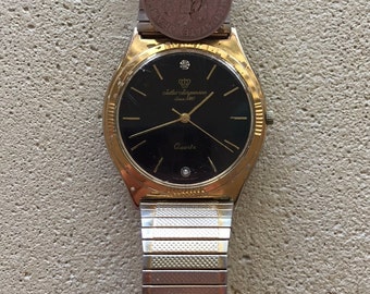 Jules Jurgensen ムーンフェイズ クォーツ腕時計 A2883 Jules Jurgensen ムーンフェイズ クォーツ腕時計 A2883