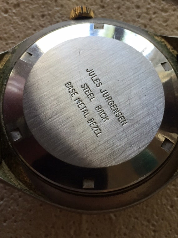 Jules Jurgensen Mens Japan Quartz Watch W date New Premium Etsy UK