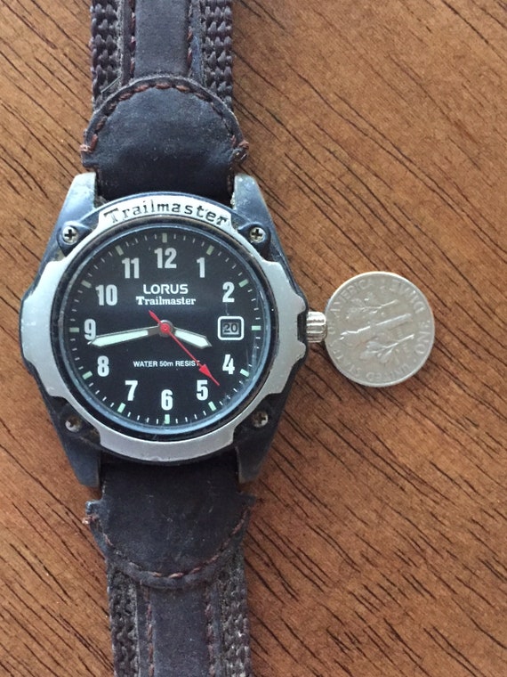 lorus trailmaster watch