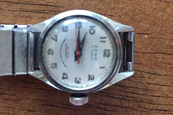 時計 circa 1970s silver 835 watch swiss made 835 silver vintage mechanical - Gem